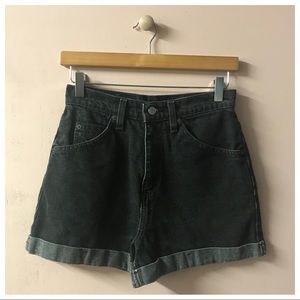 ‼️SOLD‼️Vintage Levi’s 954 Regular Fit Black Mom Shorts